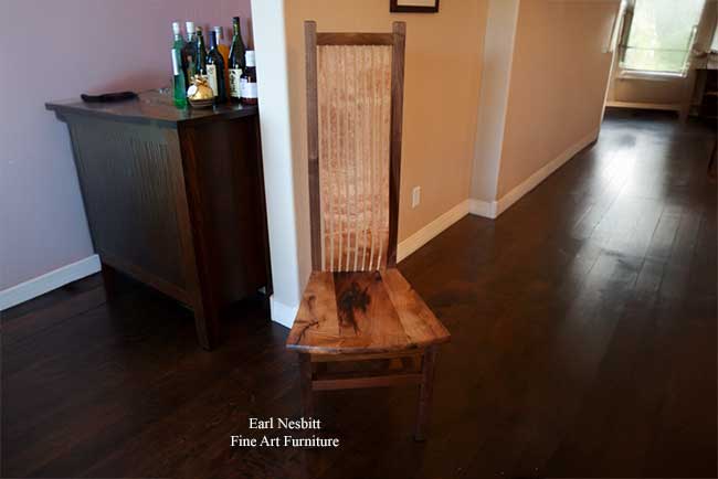 one chair shows seat